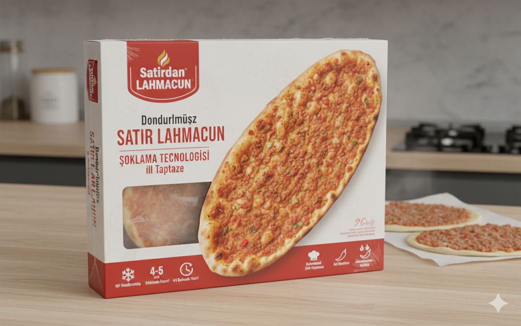Dondurulmuş Lahmacun